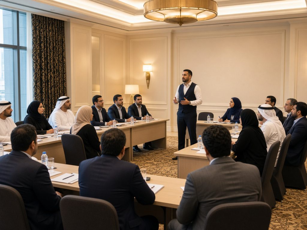 Leadership training workshop