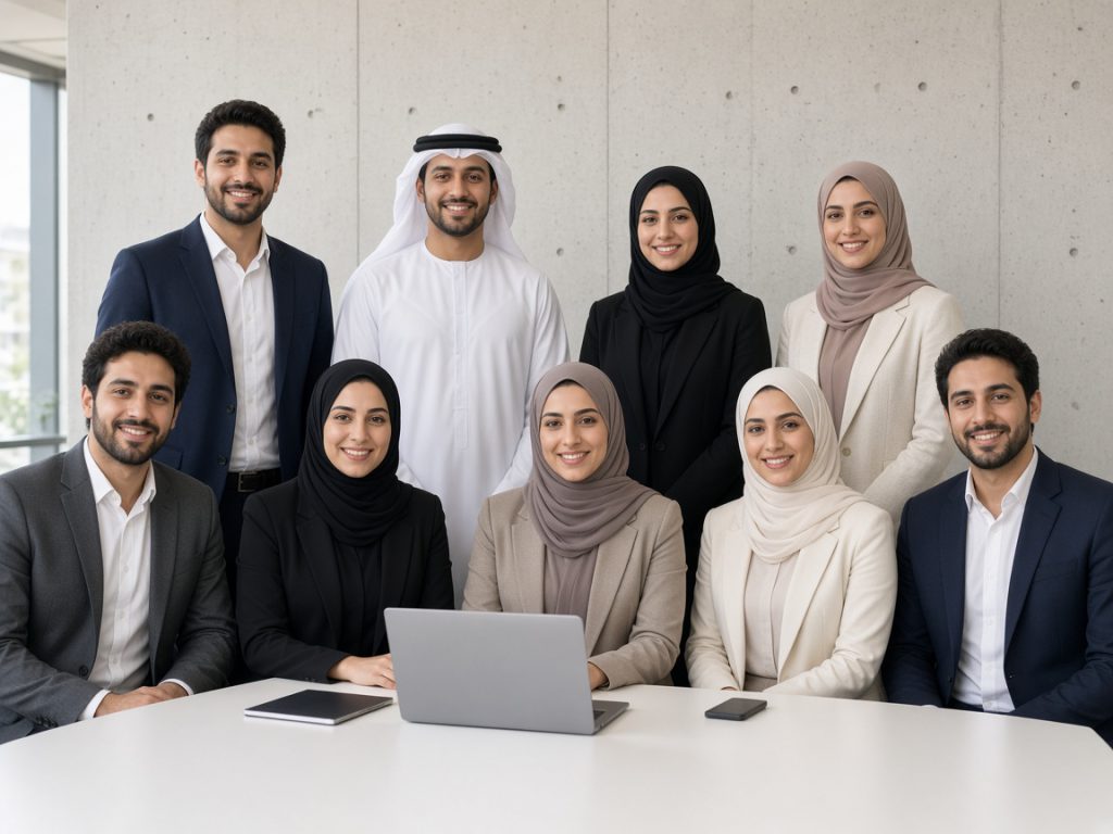 young business people meeting office portrait diversity teamwork group success corporate senior mature colleague laptop computer together